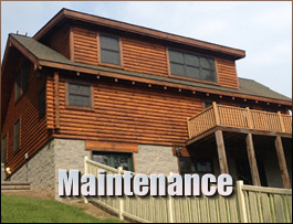  Solon, Ohio Log Home Maintenance